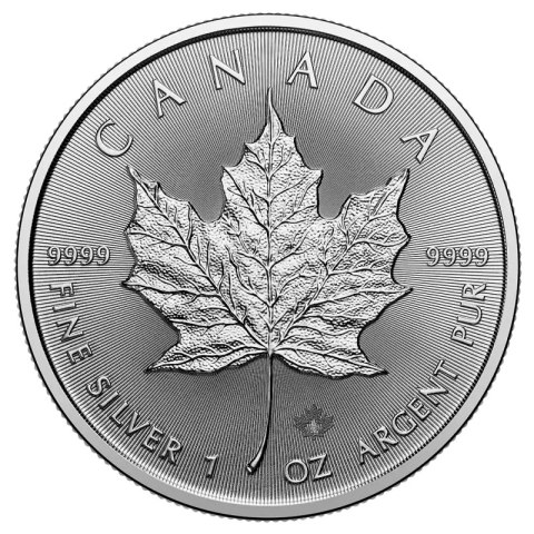 1 oz Maple Leaf Silbermünze | Gemischte Jahrgänge