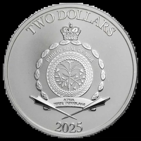 1 oz Marvel Captain America vs Thanos Silver Coin | 2025