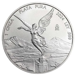 1 oz Mexican Libertad Silbermünze | 2024 | Nicht umlauffähig