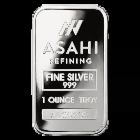 1 oz Silberbarren | Asahi Refining