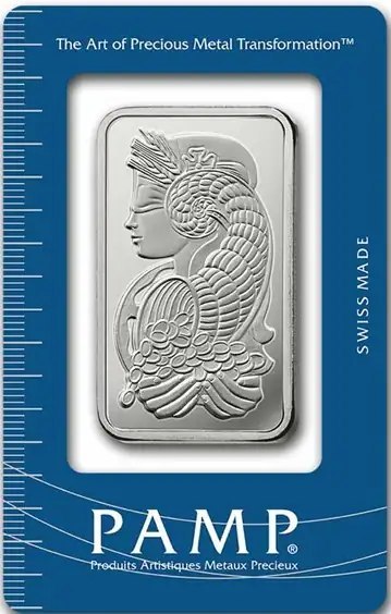 1 oz Silberbarren | PAMP | Lady Fortuna