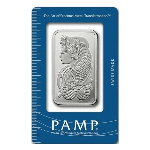 1 oz Silberbarren | PAMP | Lady Fortuna