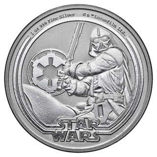 1 oz Star Wars Darth Vader Silbermünze | 2026