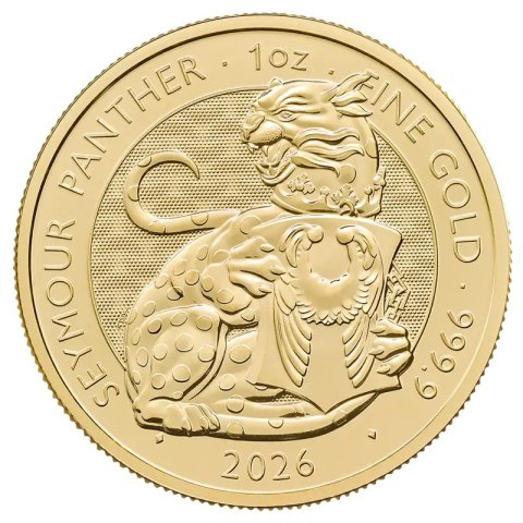1 oz Tudor Beasts Seymour Panther Goldmünze | 2026