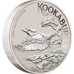 10 oz Kookaburra 2026 Silbermünze Perth Mint in Schutzkapsel