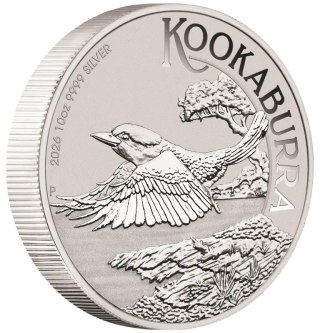 10 oz Kookaburra Silbermünze | 2026