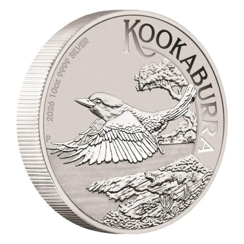 10 oz Kookaburra Silbermünze | 2026