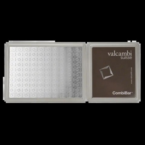 100 x 1 g Silberbarren CombiBar | Valcambi | Beschädigte Verpackung