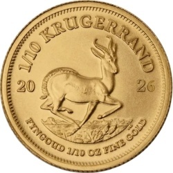 1/10 Unze Krugerrand 2026 Goldmünze 999,9 Feingold