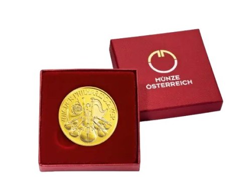 1/10 oz Wiener Philharmoniker Etui | Weihnachtsdesign