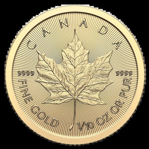 1/10 oz Goldmünze | Leicht Beschädigt