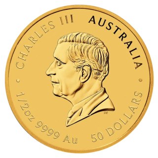 1/2 oz Lunar III Jahr der Ziege Goldmünze | 2027
