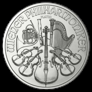 1/25 oz Wiener Philharmoniker Platinmünze | 2026