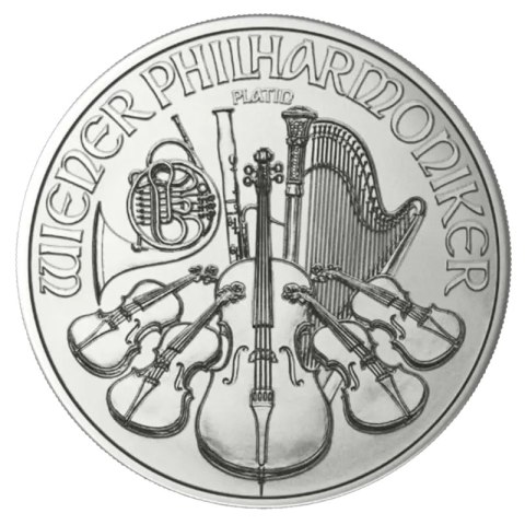 1/25 oz Wiener Philharmoniker Platinmünze 2026