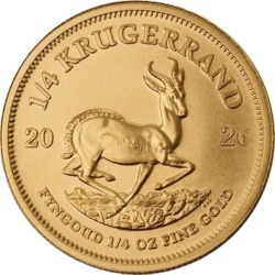 1/4 oz Krugerrand Goldmünze | 2026