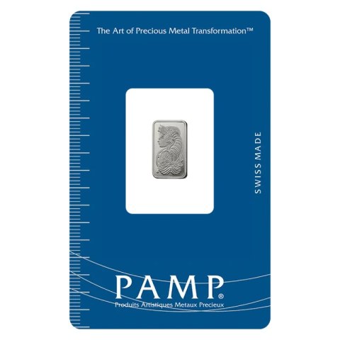 1 g Platinbarren | PAMP Fortuna