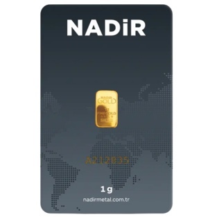 1 g Goldbarren | Nadir | LBMA