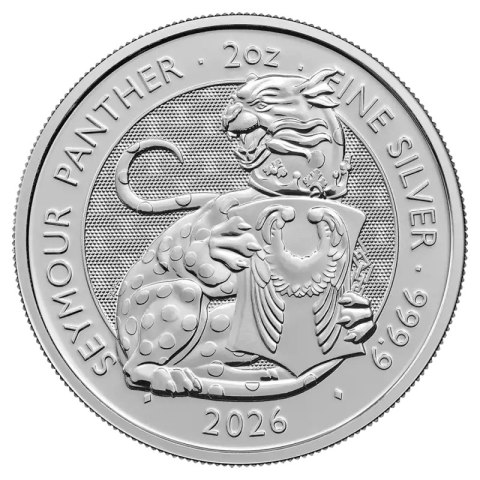 2 oz Tudor Beasts Seymour Panther Silbermünze | 2026