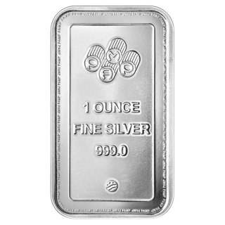 20 x 1 oz Silberbarren | PAMP | USA | Tube