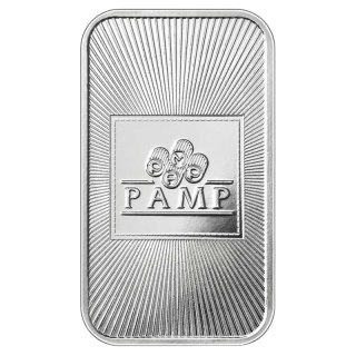 20 x 1 oz Silberbarren | PAMP | USA | Tube