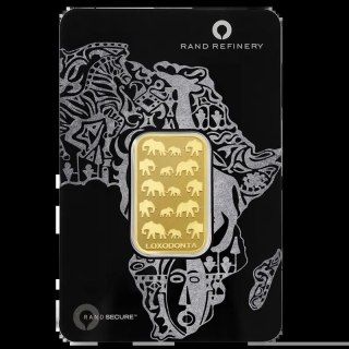 20 g Goldbarren | Loxodonta Africana | Rand Refinery