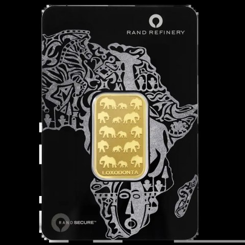 20 g Goldbarren | Loxodonta Africana | Rand Refinery