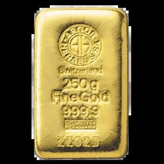 250g Goldbarren | Leicht Beschädigt