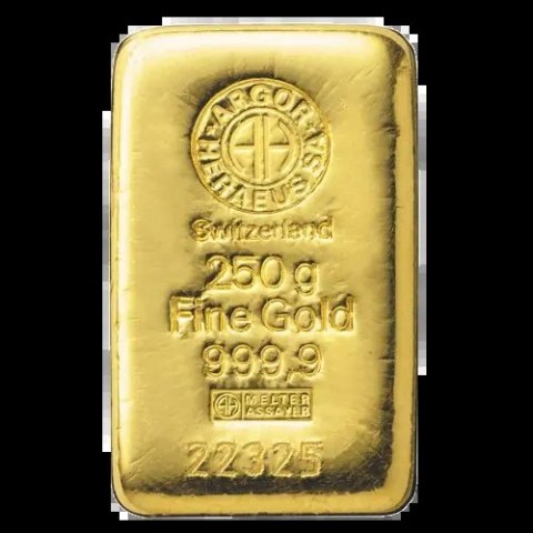 250g Goldbarren | Leicht Beschädigt