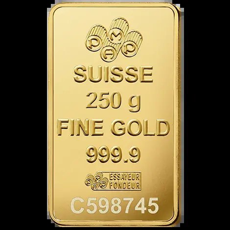 250 g Goldbarren Fortuna | PAMP Suisse