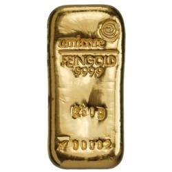250 g Goldbarren Umicore 999,9