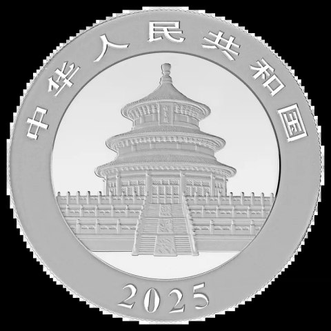 30g Chinesische Panda Silbermünze | 2025