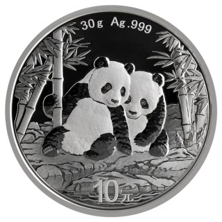 30 g Chinesischer Panda Silbermünze | 2026
