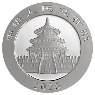 30 g Chinesischer Panda Silbermünze | 2026