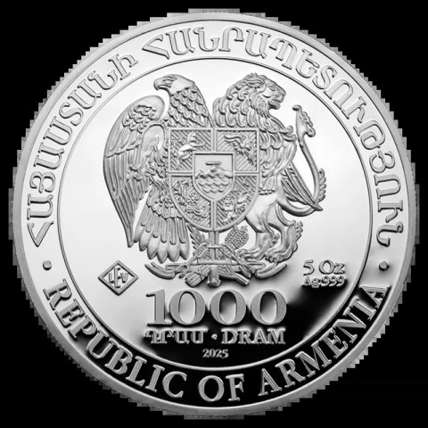 5 oz Arche Noah Silbermünze | 2026