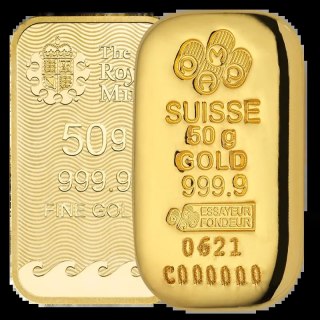 50 g Goldbarren | LBMA