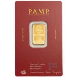 5g Goldbarren | PAMP | Arabisches Kamel | Anhänger