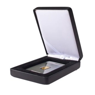 Etui für einen Goldbarren im Blister | Nobile | Schwarz | Vertikal