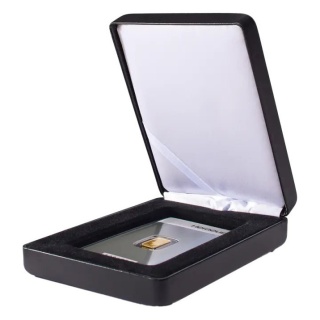 Etui für einen Goldbarren im Blister | Nobile | Schwarz | Vertikal