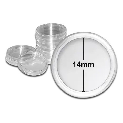 Münzkapsel | Innendurchmesser 14 mm