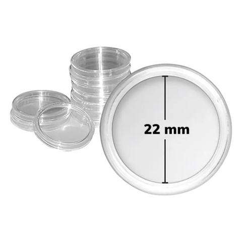 Münzkapsel | Innendurchmesser 22 mm