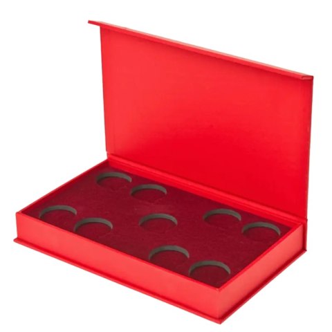 Münzkassette für Silbermünzen der Serie Lunar I | 9 x 1/2 oz