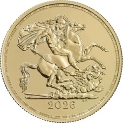 Podwójny Suweren Karol III Złota Moneta | 2026