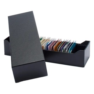 Box für 40 Goldbarren im Blister | Schwarz