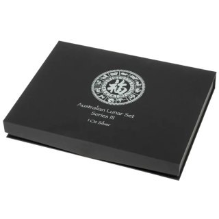 Box für Silbermünzen der Serie Lunar III | 12 x 1 oz