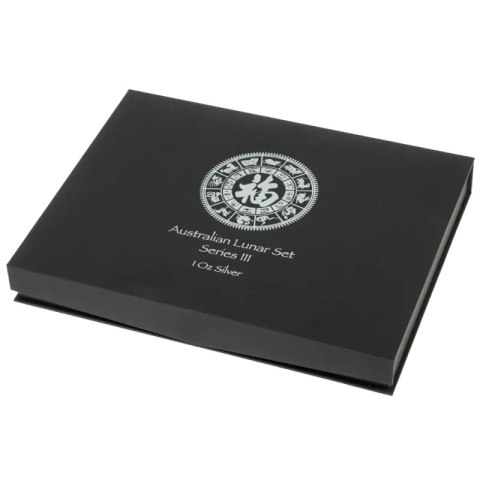 Box für Silbermünzen der Serie Lunar III | 12 x 1 oz