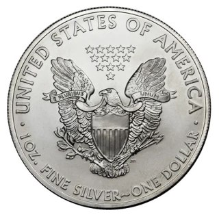 1 oz American Eagle Silbermünze | Gemischte Jahrgänge