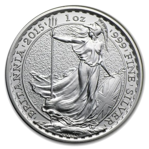 1 oz Britannia Silbermünze | Gemischte Jahrgänge