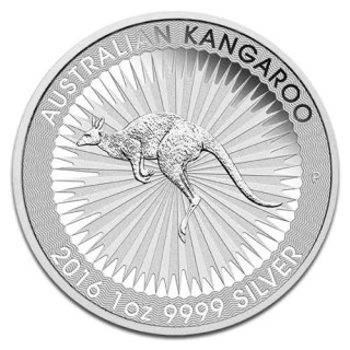 1 oz Kangaroo Silbermünze | Gemischte Jahrgänge