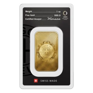 1 oz Goldbarren | Argor-Heraeus