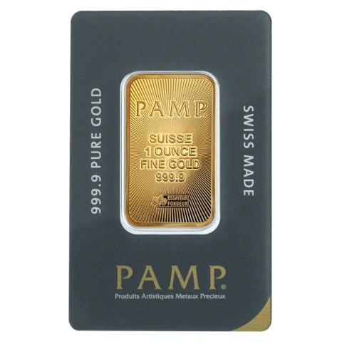 1 oz Goldbarren | PAMP Suisse